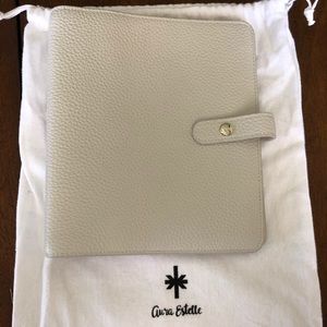 Aura Estelle personal wide leather ring planner